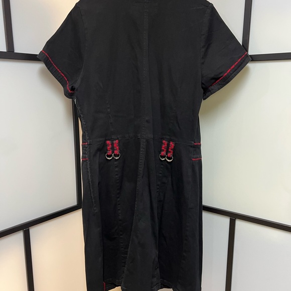 Tripp vintage-y black and red dress - Picture 6 of 8
